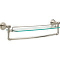 24 Glass Shelf with Bar Stainless Z636