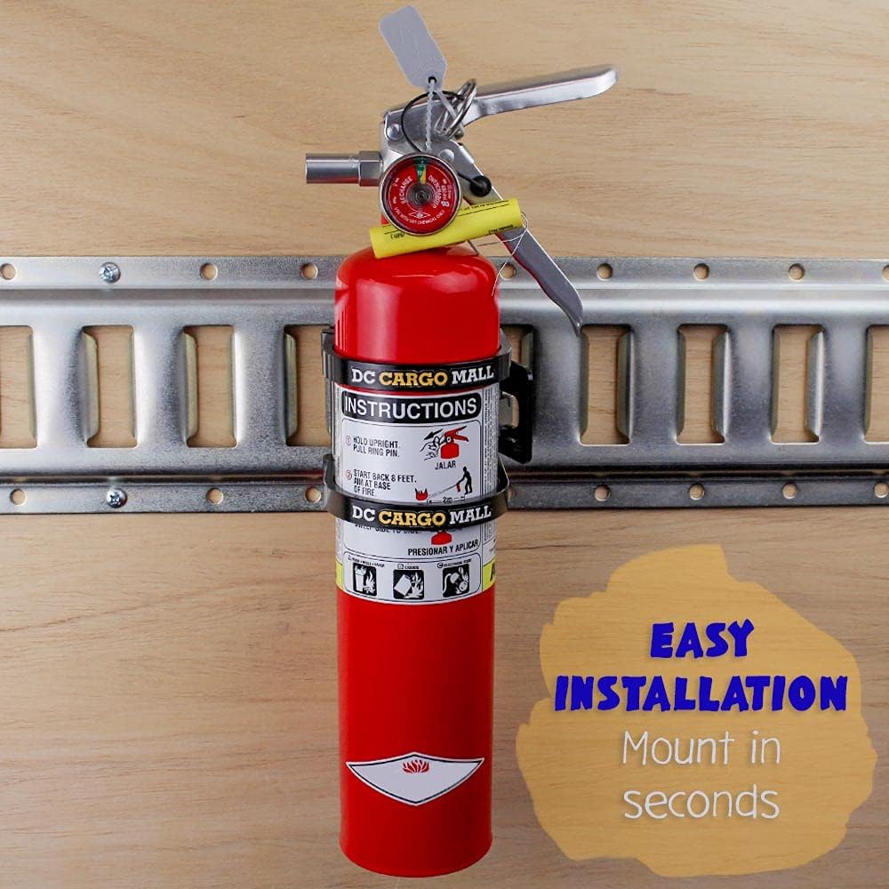 E-Track Fire Extinguisher Brackets 2 Pack S1328
