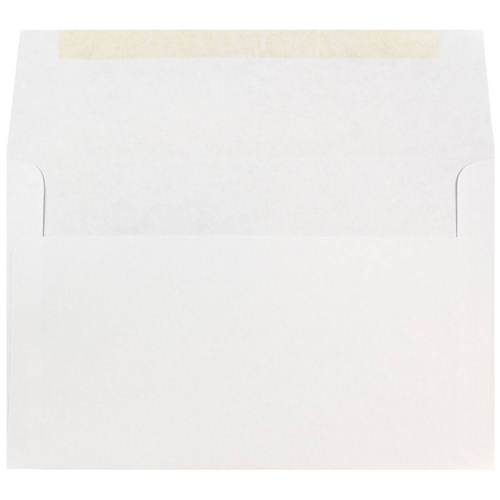 White A10 Invitation Envelopes, 1000 per Pack F919427