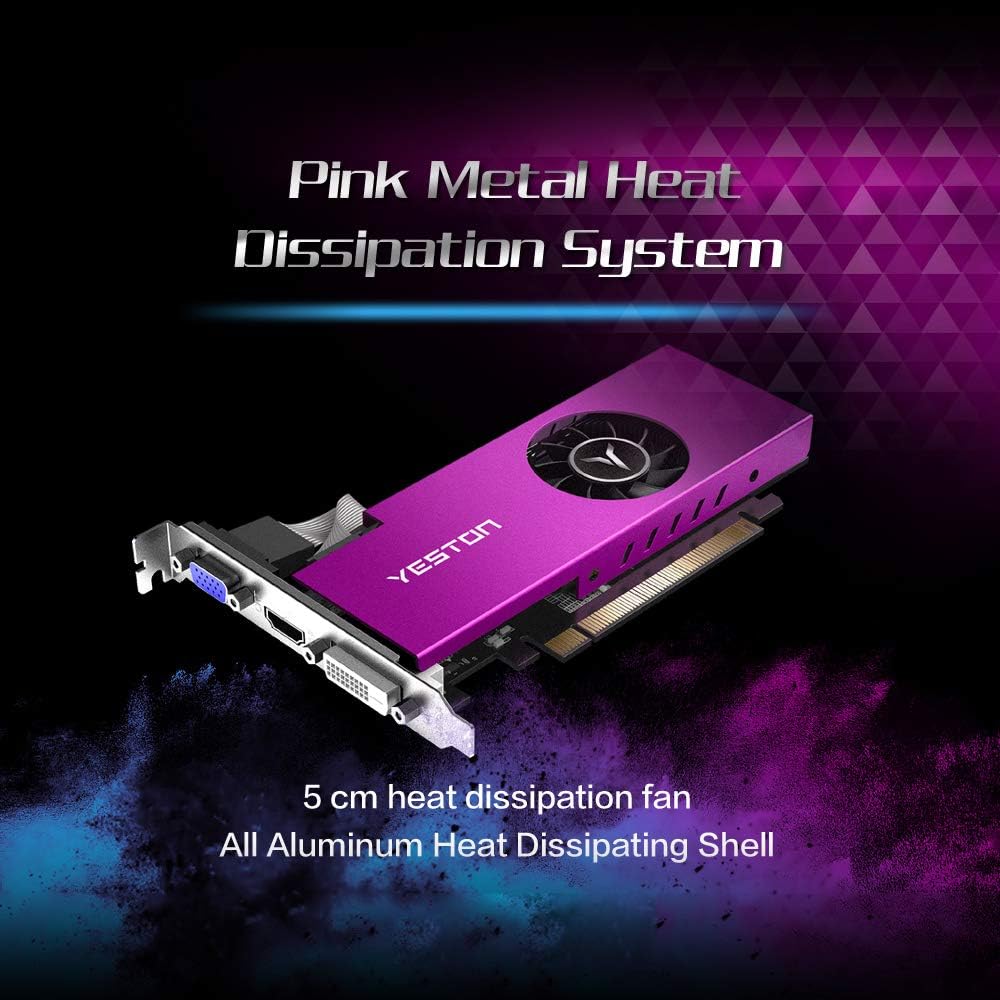 Graphics Card 4GB GDDR5 128Bit 6000MHz VGA HDMI DVI-D U395411