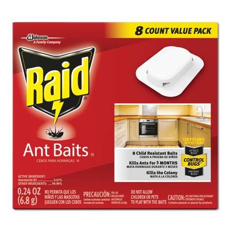 0.24 oz Ant Baits, 8/Box, 12 Boxes/Carton K337