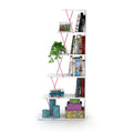 White-Pink Bookcase N151