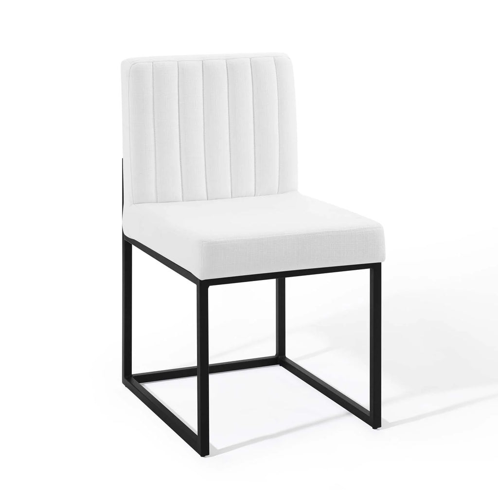 Black Fabric Dining Chair T402
