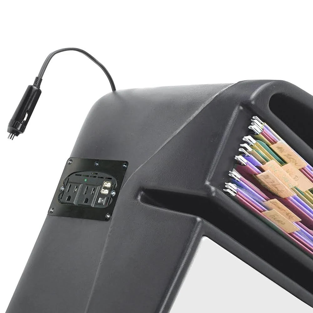 Urban Camouflage Desk with Built-in Power Inverter F21073