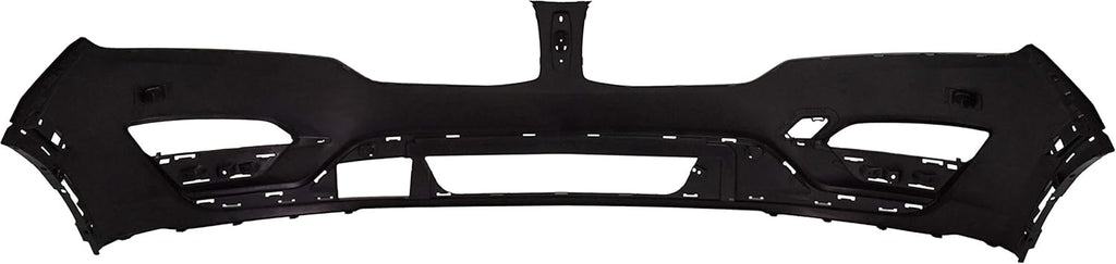 Front Bumper Cover Primed with Tow Hook Holes D4398