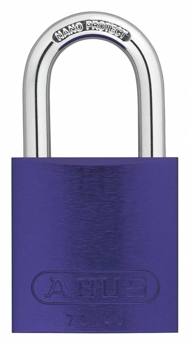 Keyed Padlock, 1-1/2x22w, pk6 K1703