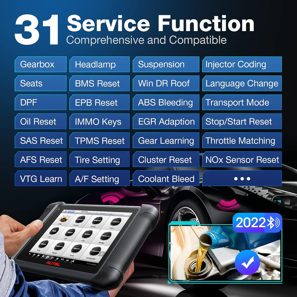 Autel Maxisys MS906S Auto Scanner with Bluetooth ECU Coding A4878