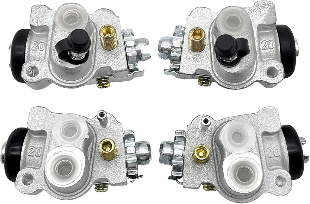 Left&Right Front Brake Wheel Cylinders all 4 Set for Honda TRX400 TRX400FW FourTrax Foreman 400 4x4 1995-1998 P76059