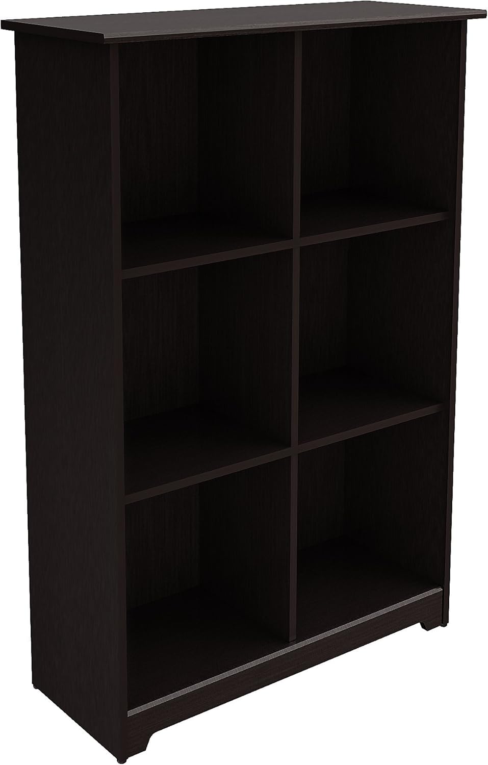 5 Shelf Bookcase and 60W Hutch, Heather Gray O409