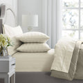 Cal King Ivory Thick Stripe M316