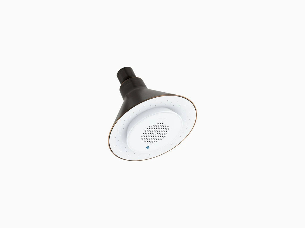 Oil Rubbed Bronze Single Function Showerhead with Wireless Speaker C94267