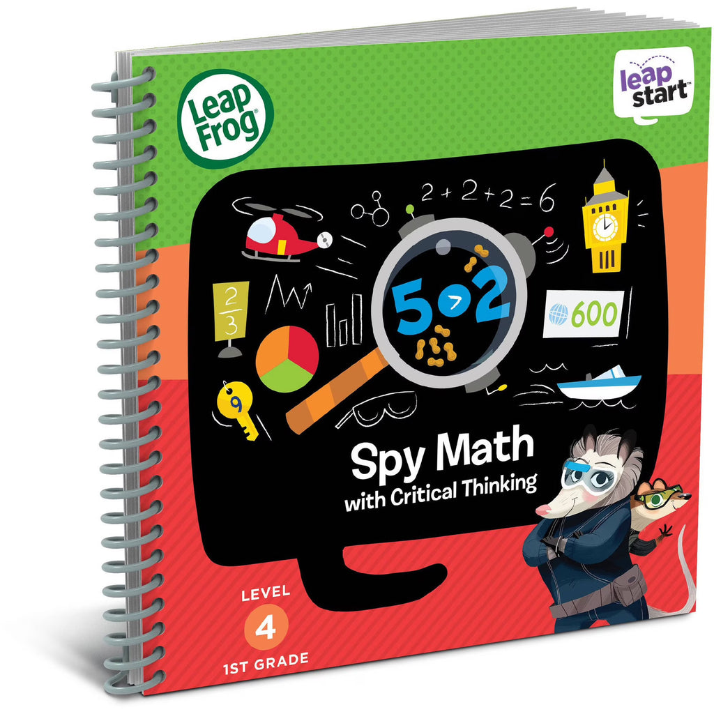 1st Grade Activity Book: Spy Math and Critical Thinking C69490