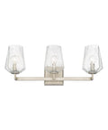3 Light Vanity, Brushed Silver N5604
