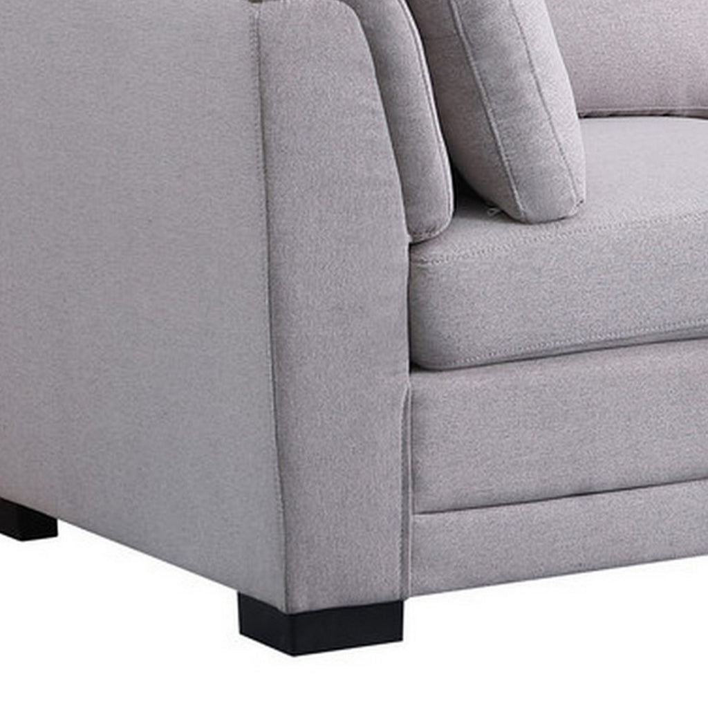 Gray 96 Inch 3 Seater Modular Sofa W90150