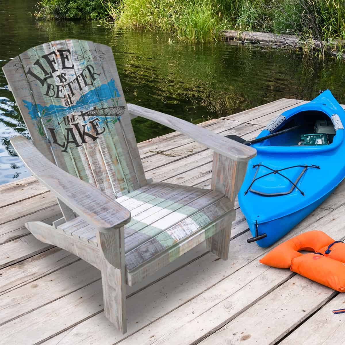 Wooden Adirondack Chair S371
