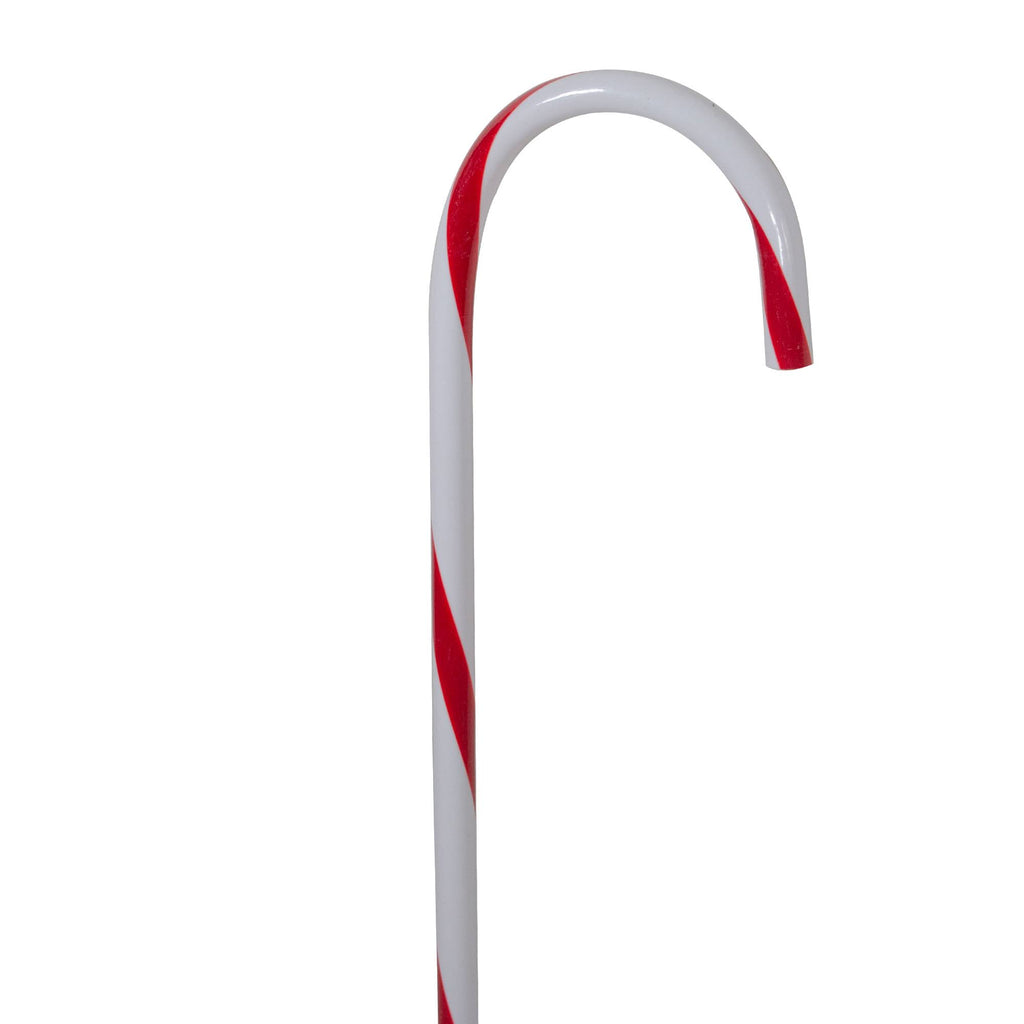 Red and White Striped Candy Cane Christmas Decor, 32-Inches M8432