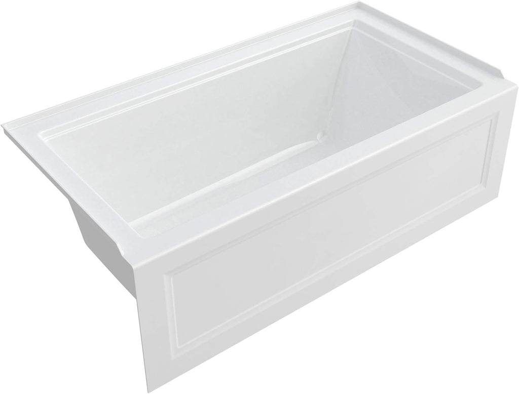 White 60x32 Bathtub with Right Drain F633749