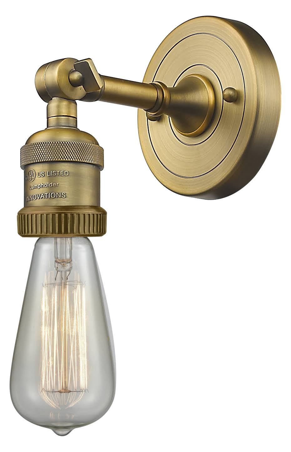 Brass LED Sconce W22105