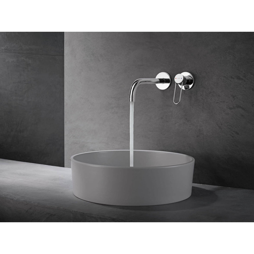 Single Handle Wall Mounted Bathroom Faucet Q496