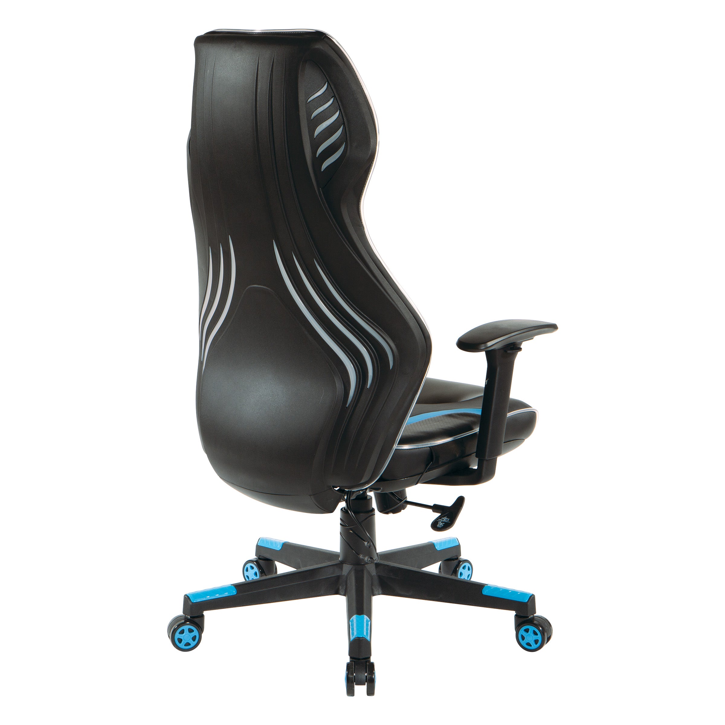 Gray Adjustable Swivel Gaming Chair E450