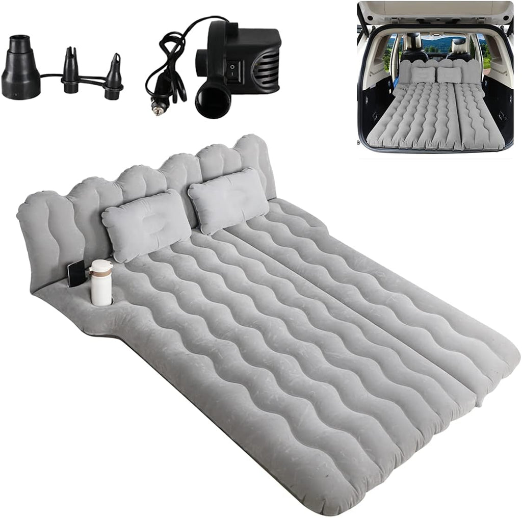 Black Inflatable Car Mattress with Electric Air Pump T478