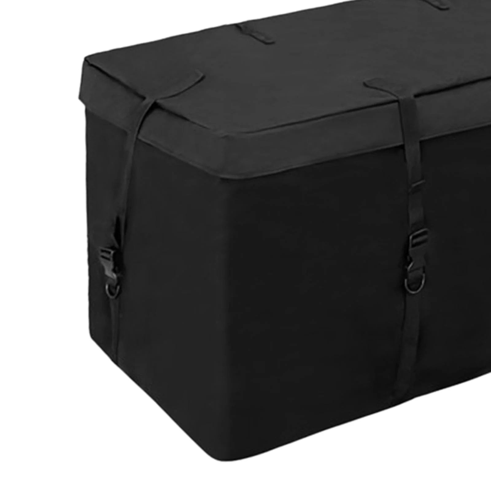 Waterproof Black Cargo Traveling Bag with Reinforced Straps and Zipper F405