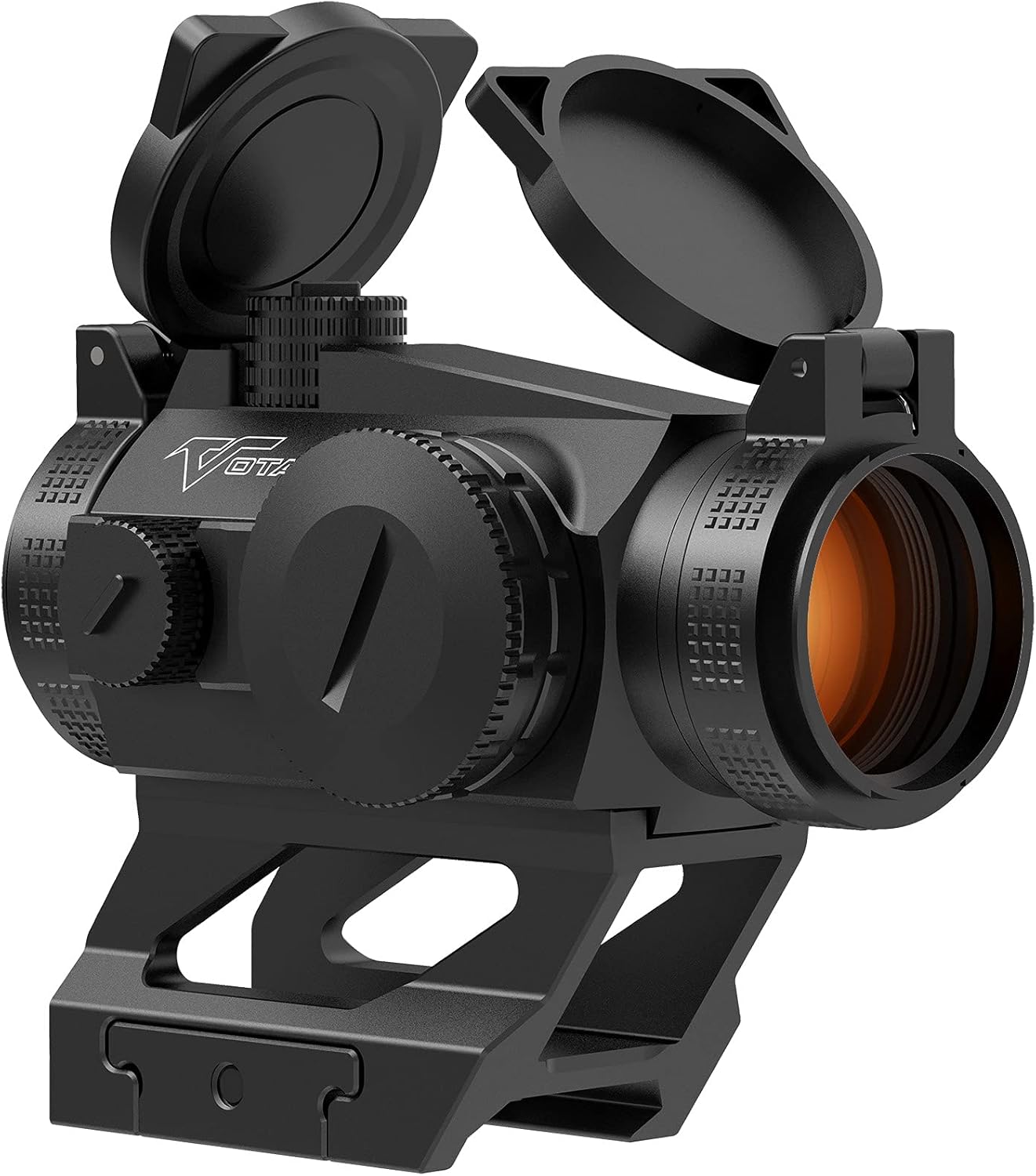 Red Dot Sight with 2MOA Auto Off and Motion Awake, Low-Profile Mount, Flip Up Lens Cover, Pack of 2 F9275