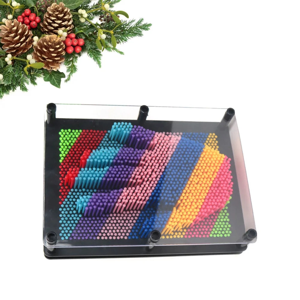 Plastic 3D Pin Art Handprint Toy D6921