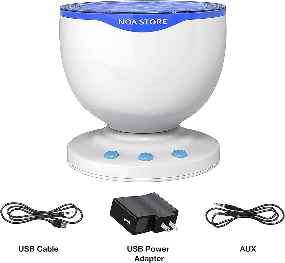 Blue LED Light Projector Toy S21479