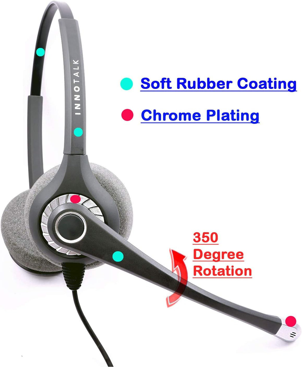 Noise Cancelling Mic Headset K579140