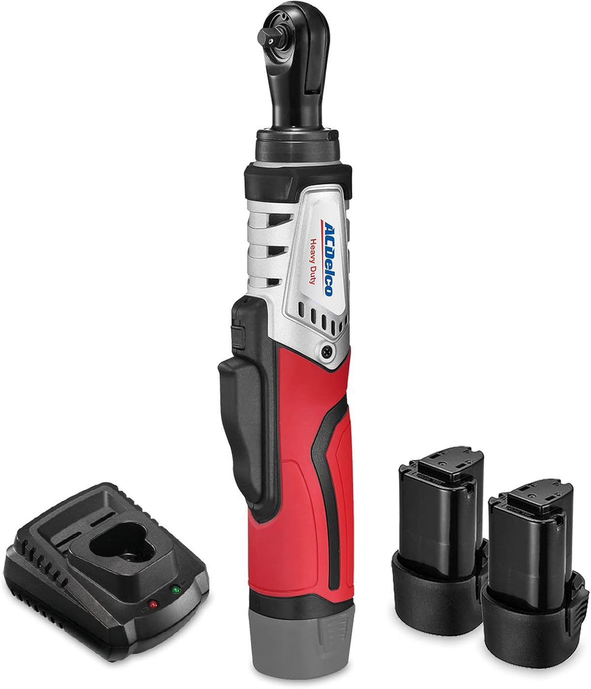 1/4-Inch Brushless Cordless Ratchet Wrench Tool Kit with 2 Battery & Charger B6779