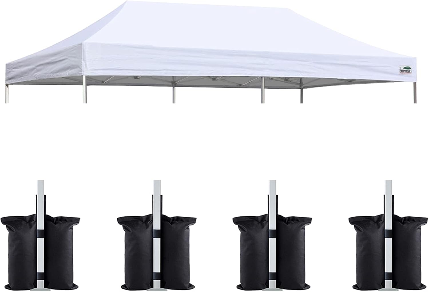 10x15 Red Pop Up Canopy Tent Cover Replacement Pack of 2 N495094