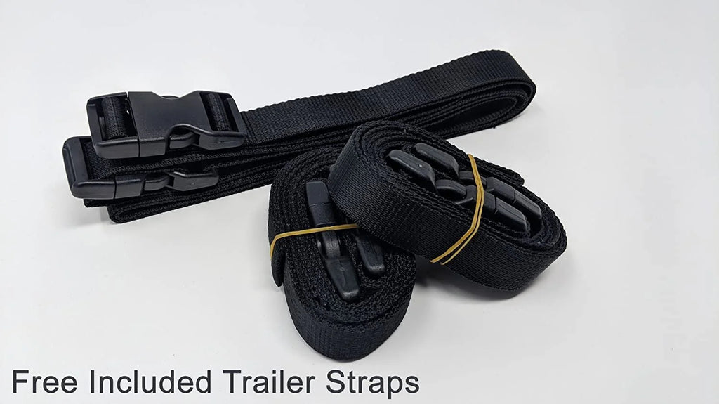 Yellow/Black Jet Ski Cover with Trailer Straps and Storage Bag K90890