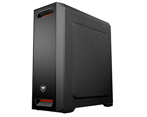 Mid Tower Case with Full Tempered Glass Window, black K2311