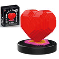 Rose Bouquet Building Blocks STEM Toy X97354