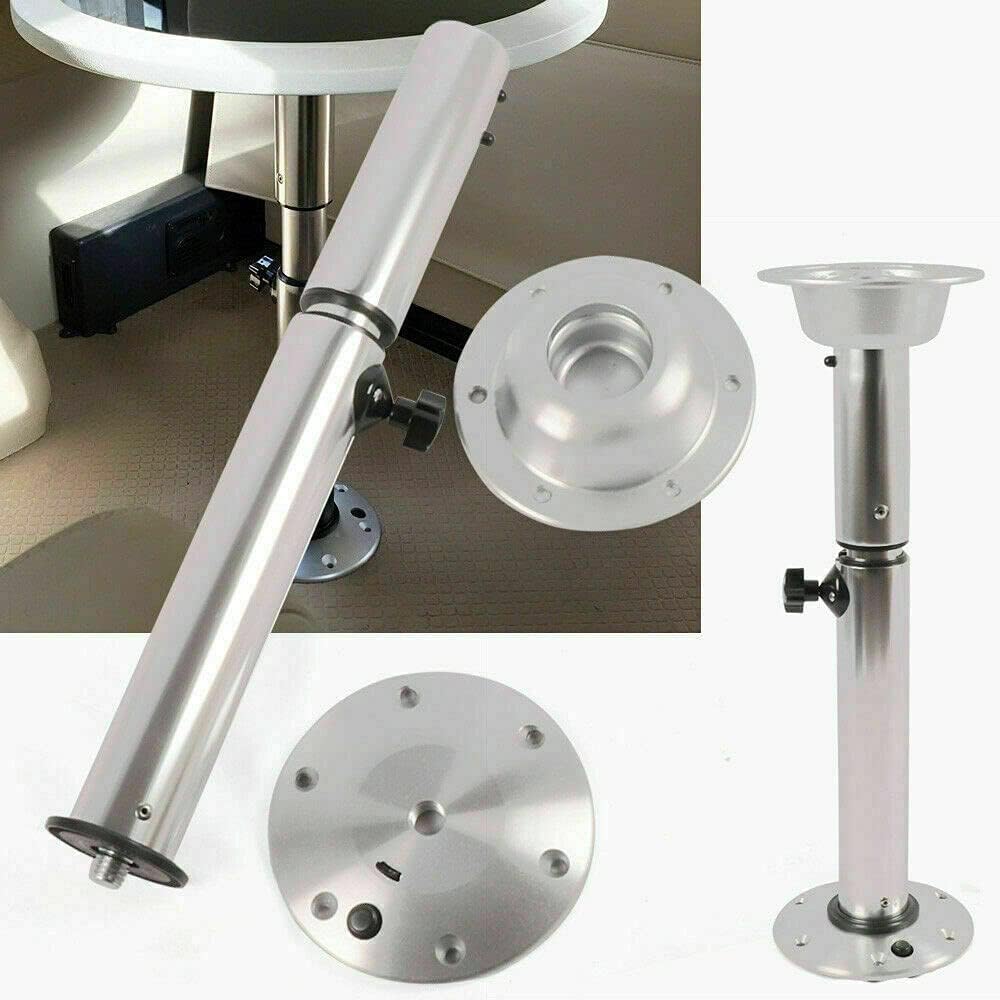 28Inch Adjustable Telescopic Pedestal with Mount Base Parts T15798