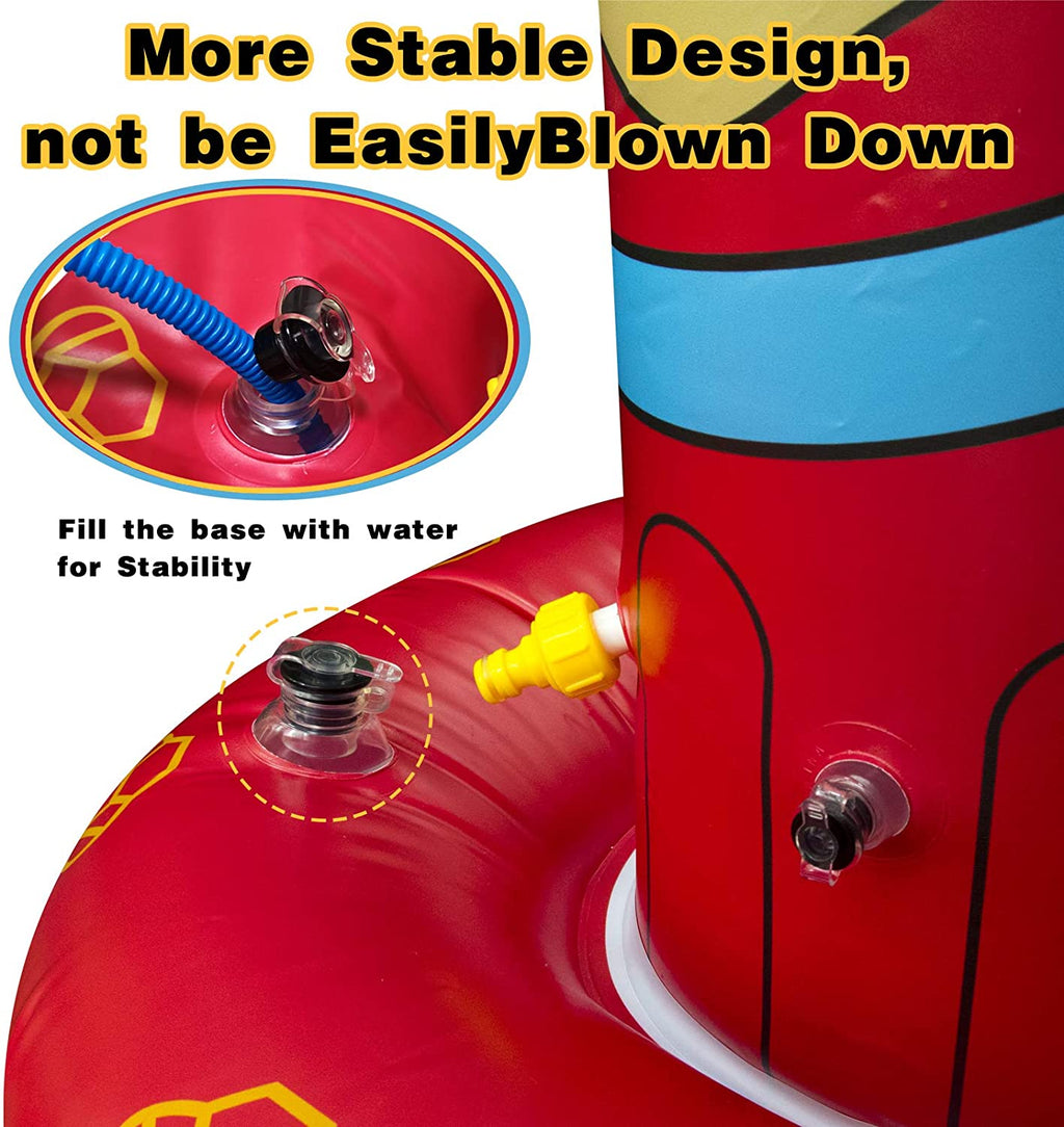 50" Inflatable Sprinkler with Eco-Friendly PVC Material J520