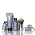 Shaving Kit with Safety Razor, Shaving Brush, Shave Creams, Oil, Balm and 20 Blades Z7890