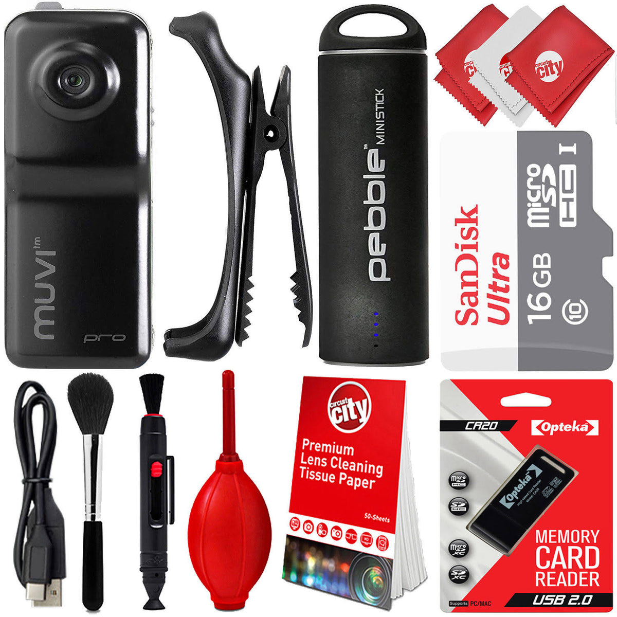 HD Micro Camcorder with 8GB Memory Card X6173