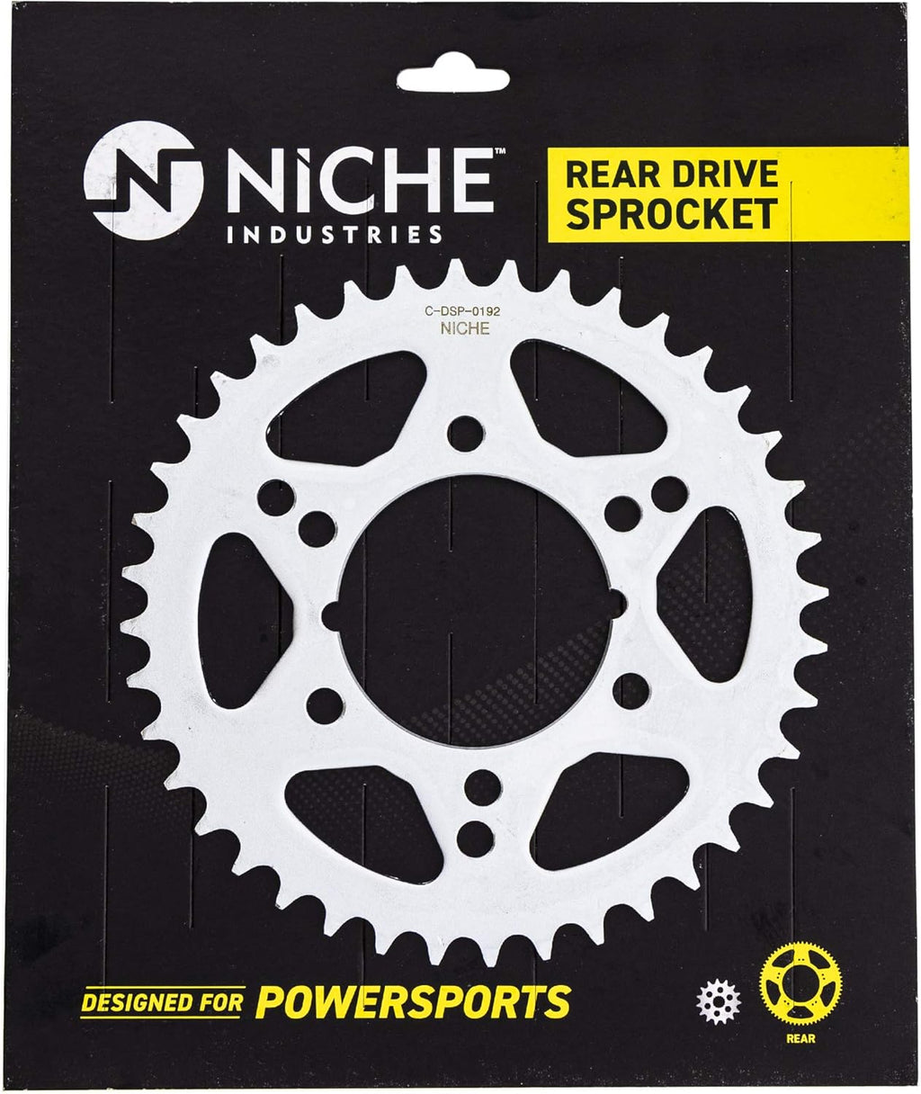 Drive Sprocket Chain Combo, 13 Tooth Front 40 Tooth Rear 520NZ Standard 88 Links Pack of 2 M127615