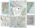 Landform Relief Maps Set of 7 O43655