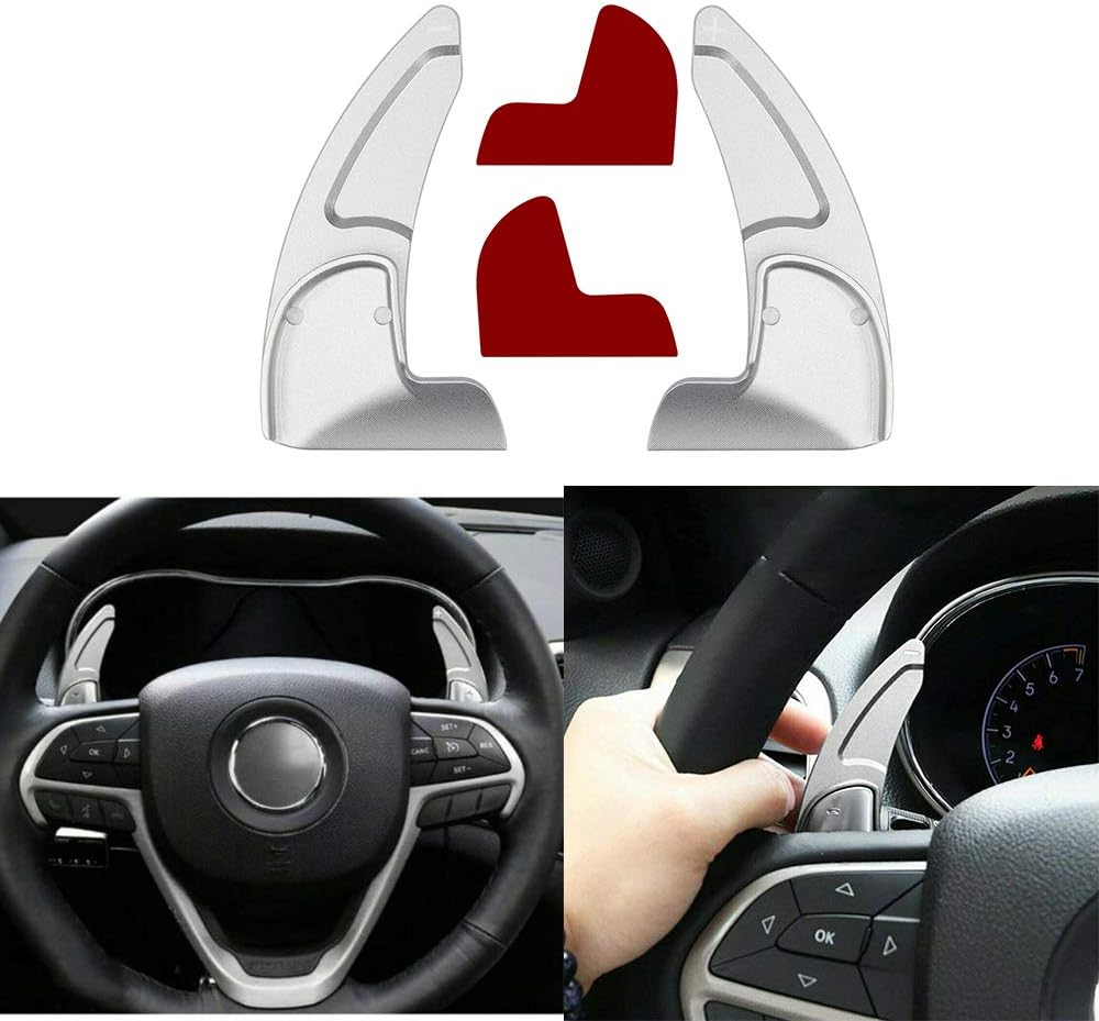 Silver Steering Wheel Shift Paddle Extension V7372