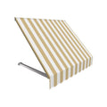 Linen & White Retro Window & Entry Awning Y1940