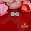 925 Sterling Silver Diamond Stud Earrings Z731170