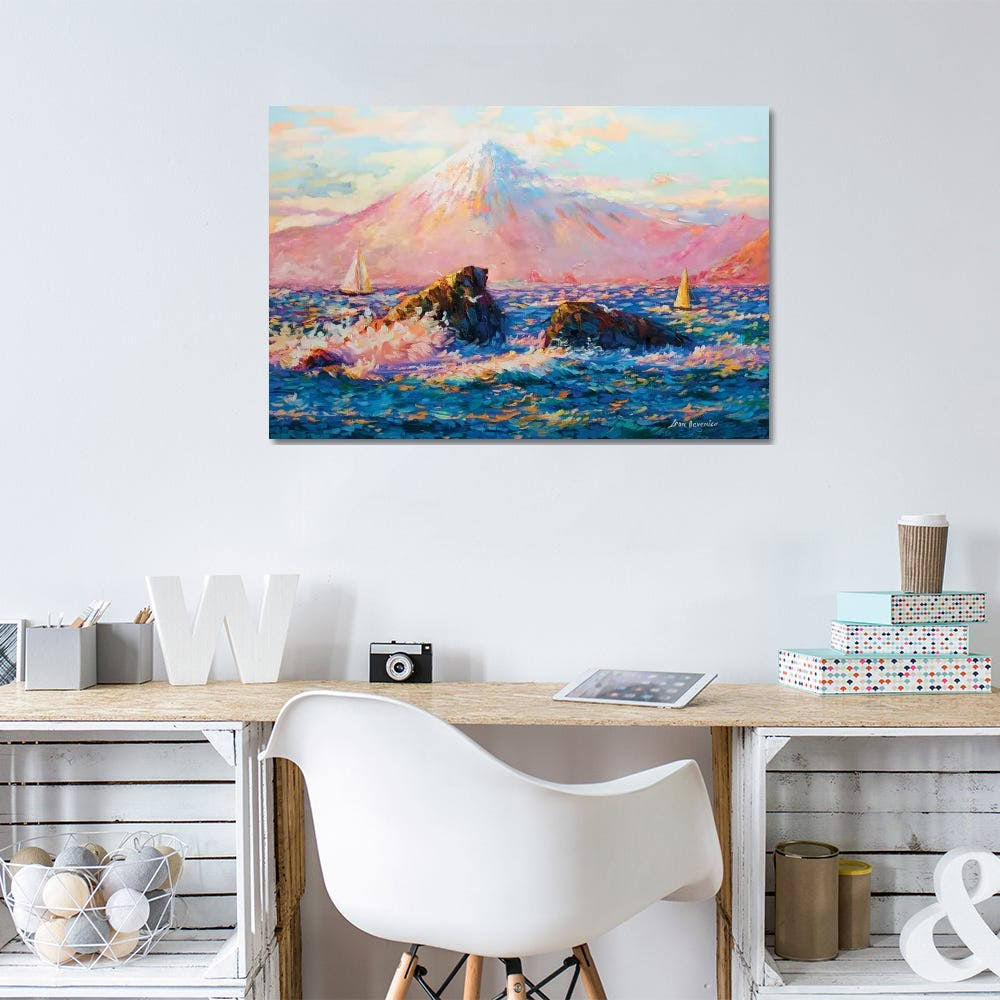 Mount Fuji Print Canvas Art U31374
