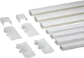 White Recessed In Wall Cord Management Kit, Pack of 2 H2488