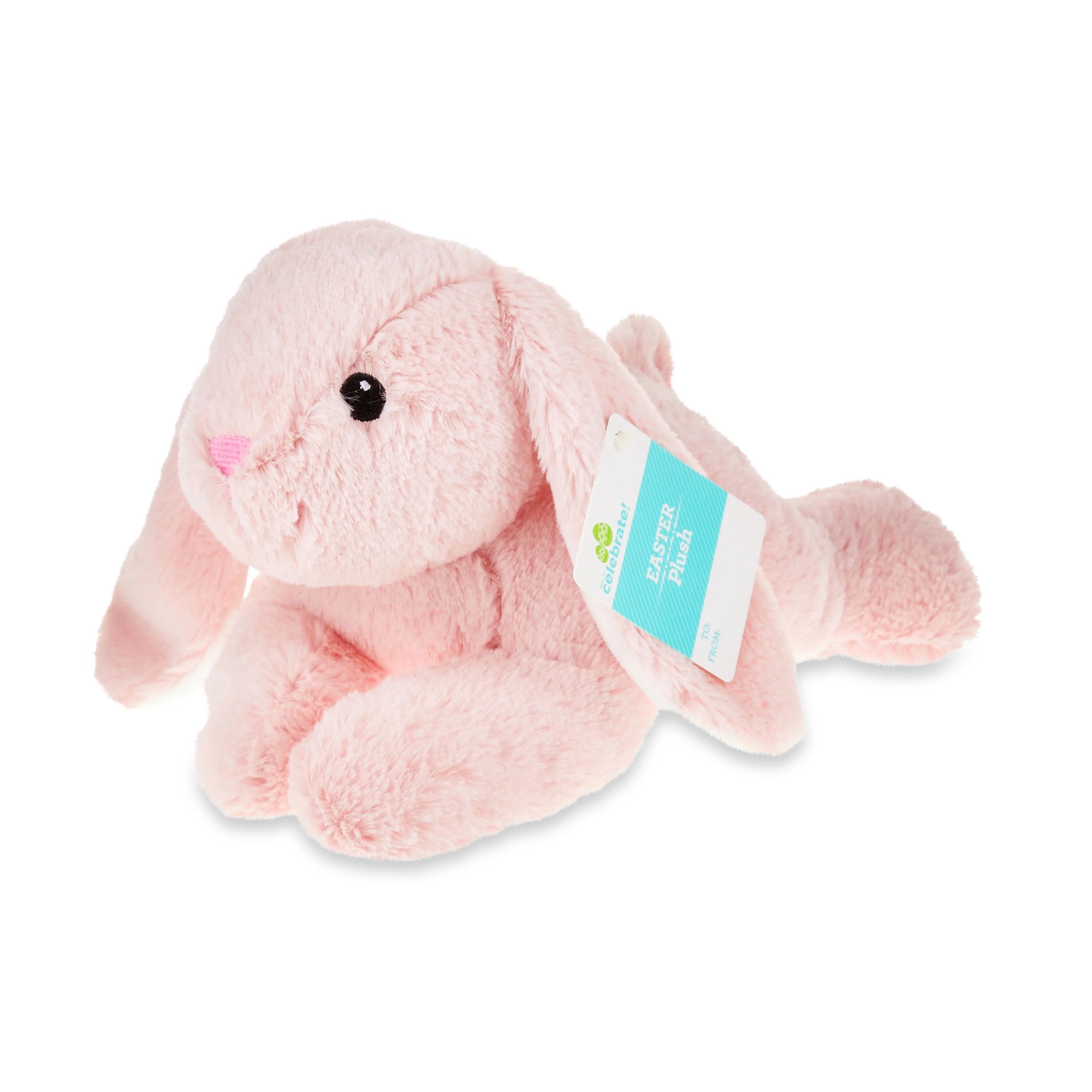 Medium Light Pink Plush Bunny X318929