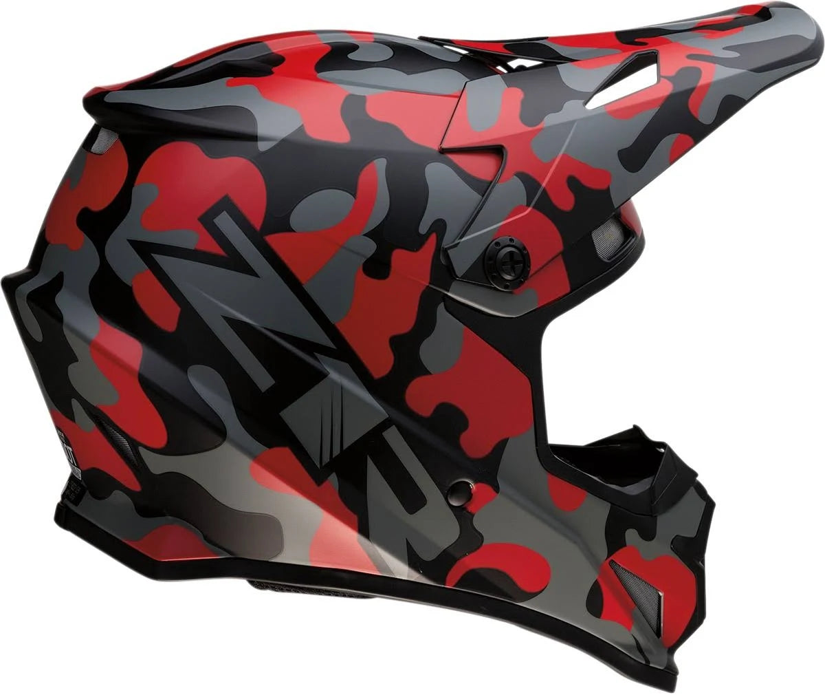 Camo/Red Helmet R6319