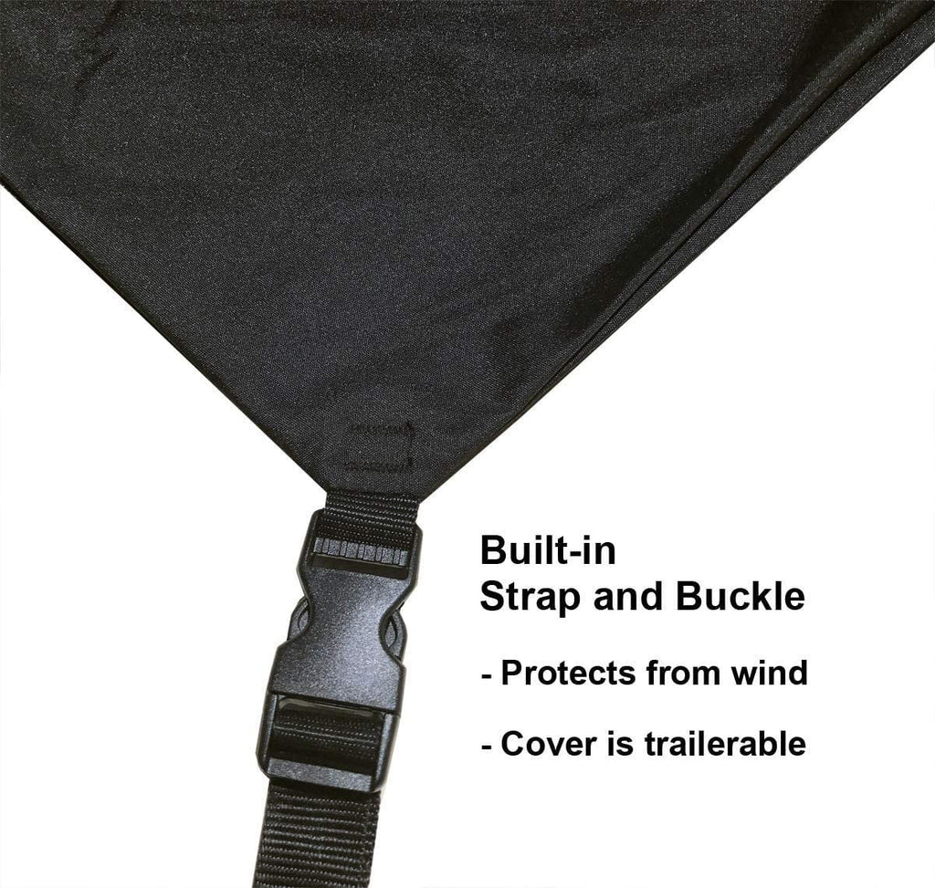 Snowmobile Cover with Built-in Securing Straps P154