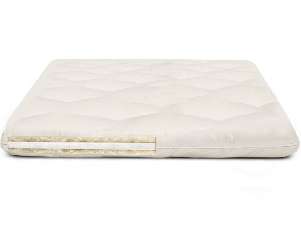 Organic Wool Mattress Topper with Organic Cotton Core D79860